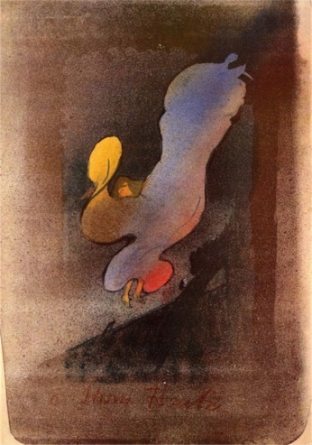 Loie Fuller by Toulouse-Lautrec